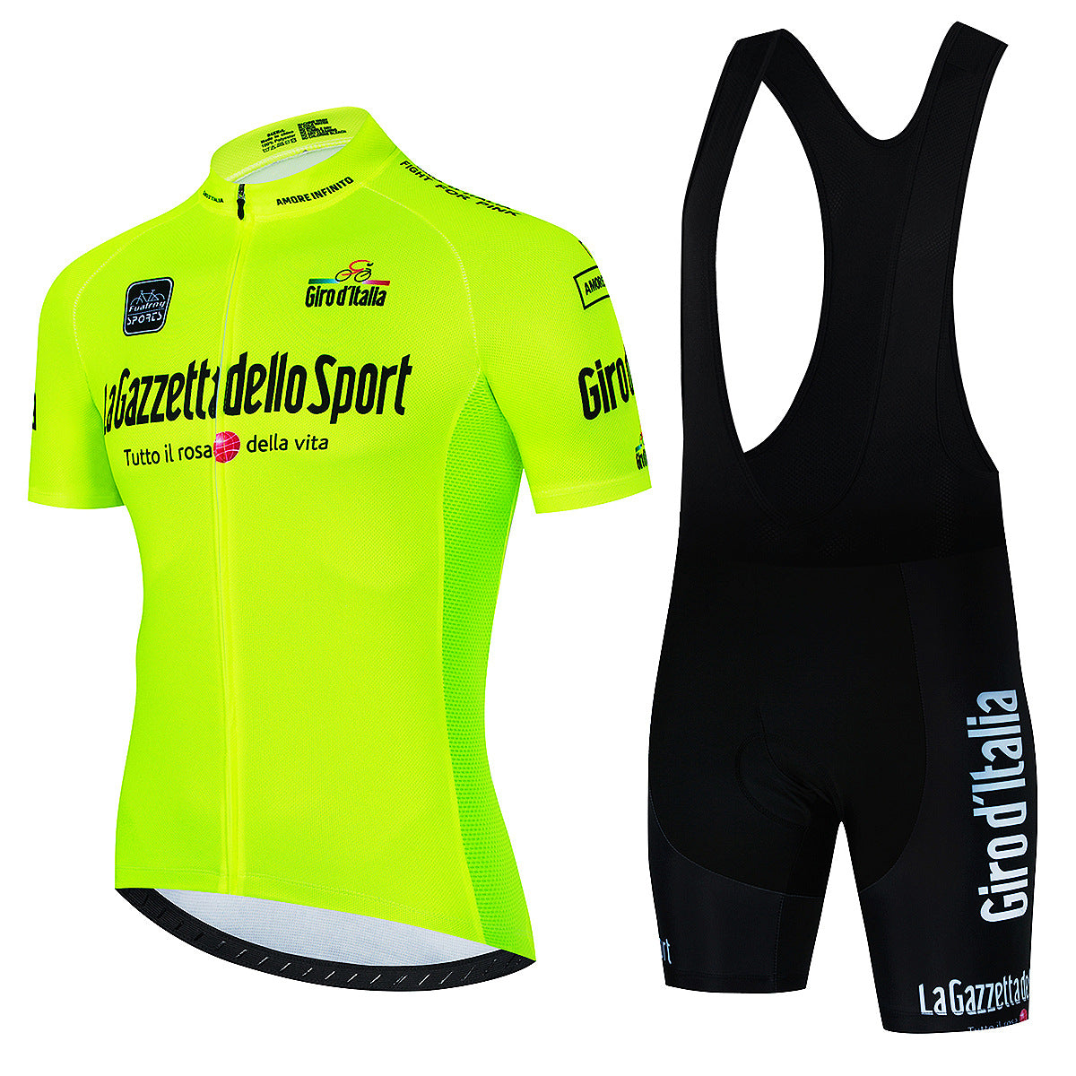 Giro di Italia - Professionele Korte Mouwen Wielerset
