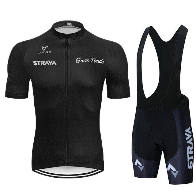 Strava - Professionele korte mouwen wielerset
