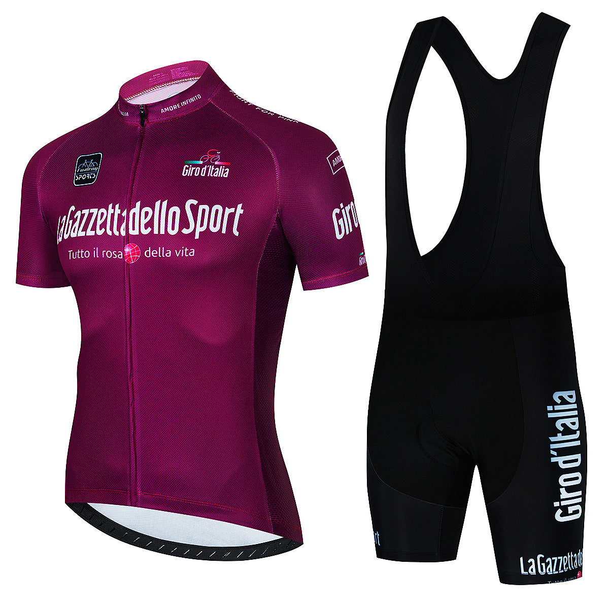Giro di Italia - Professionele Korte Mouwen Wielerset