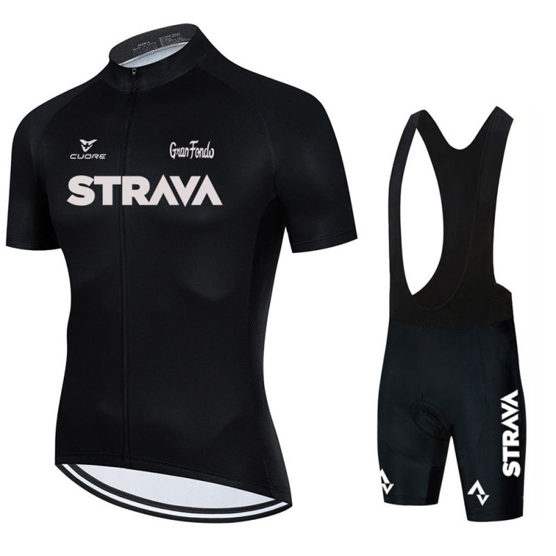 Strava - Professionele korte mouwen wielerset