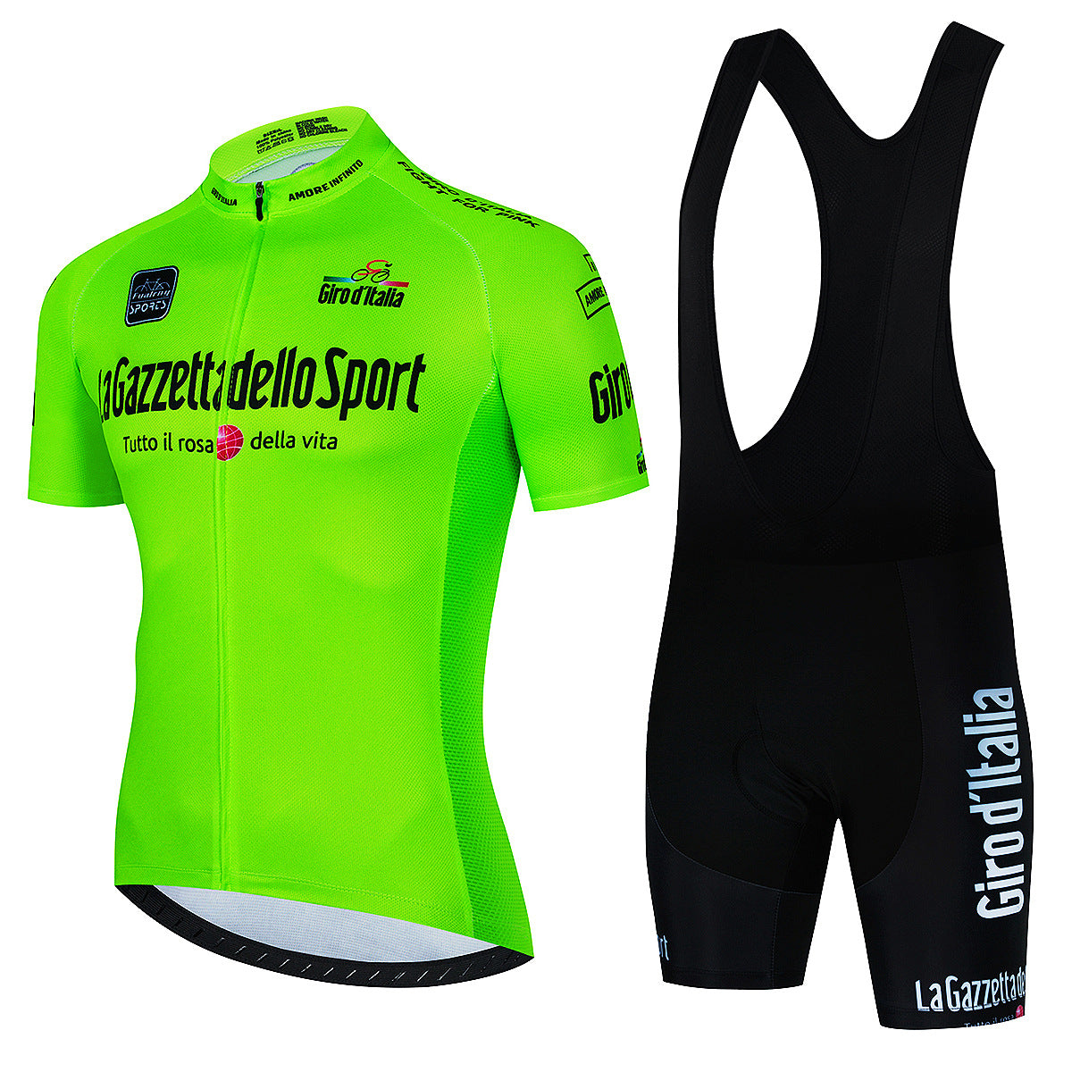 Giro di Italia - Professionele Korte Mouwen Wielerset