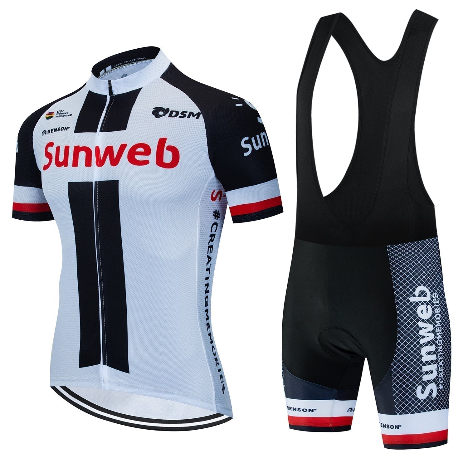 Sunweb - Professionele korte mouwen wielerset