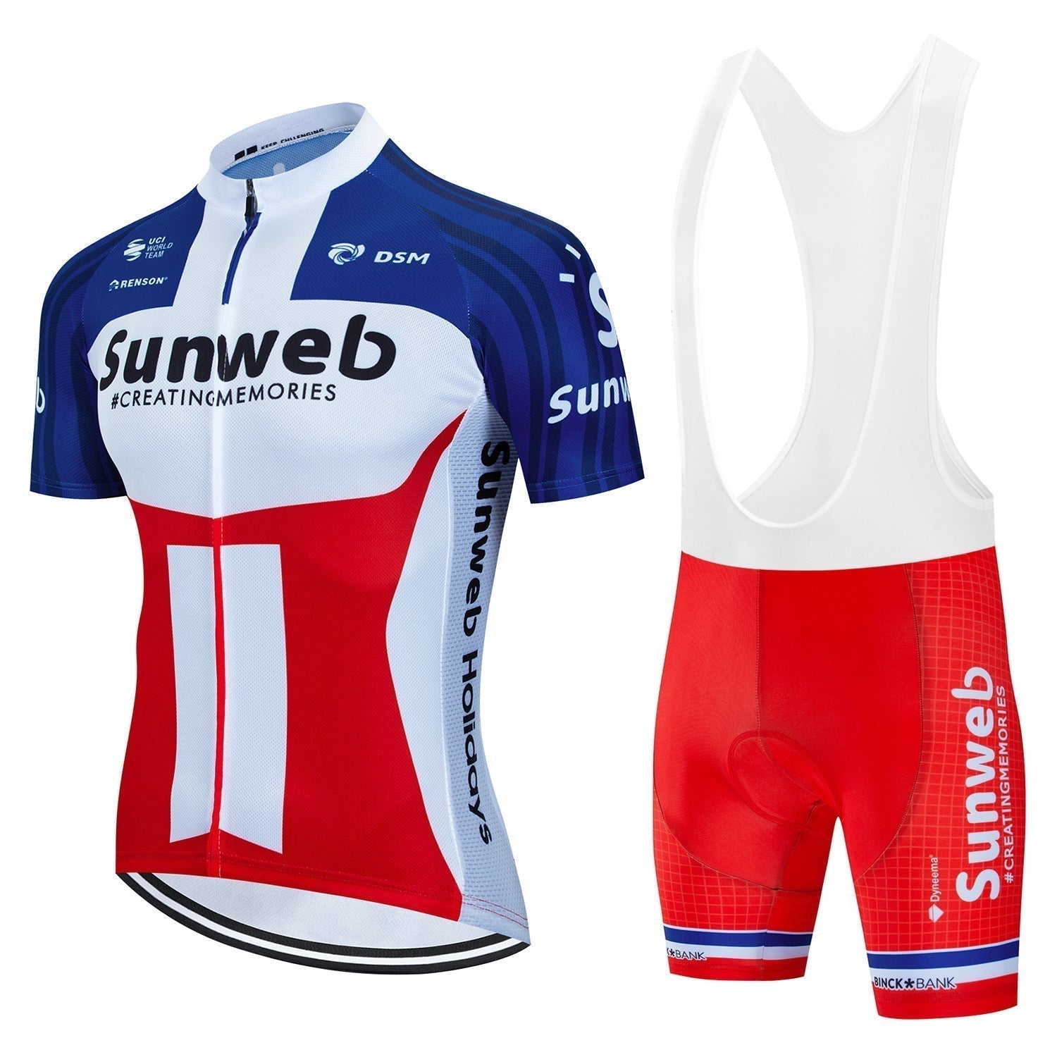 Sunweb - Professionele korte mouwen wielerset