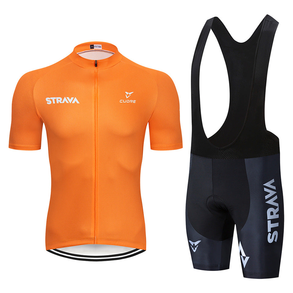 Strava - Professionele korte mouwen wielerset