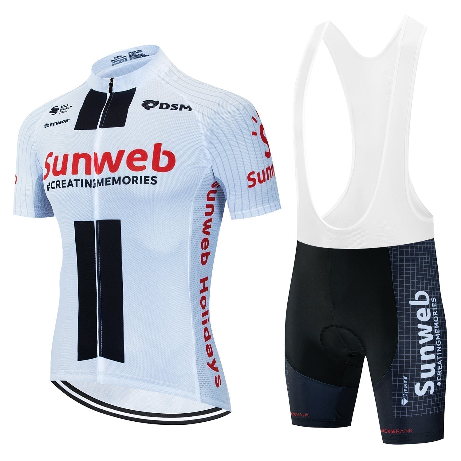Sunweb - Professionele korte mouwen wielerset