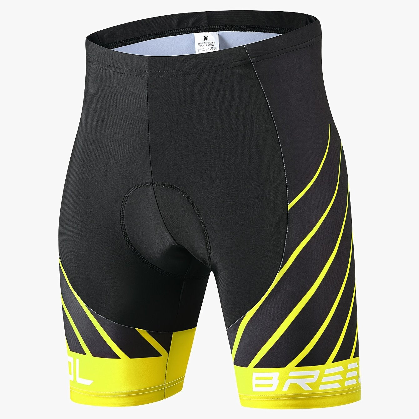 Heren Gel Gevoerde Ademend - Fietsshorts