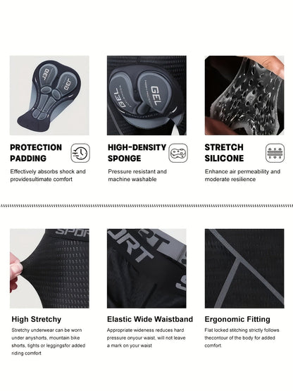 Heren Hoog Elastisch - Fietsshorts