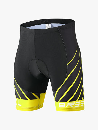 Heren Gel Gevoerde Ademend - Fietsshorts