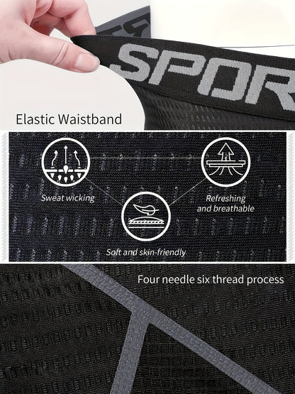 Heren Hoog Elastisch - Fietsshorts