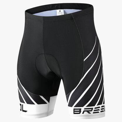 Heren Gel Gevoerde Ademend - Fietsshorts