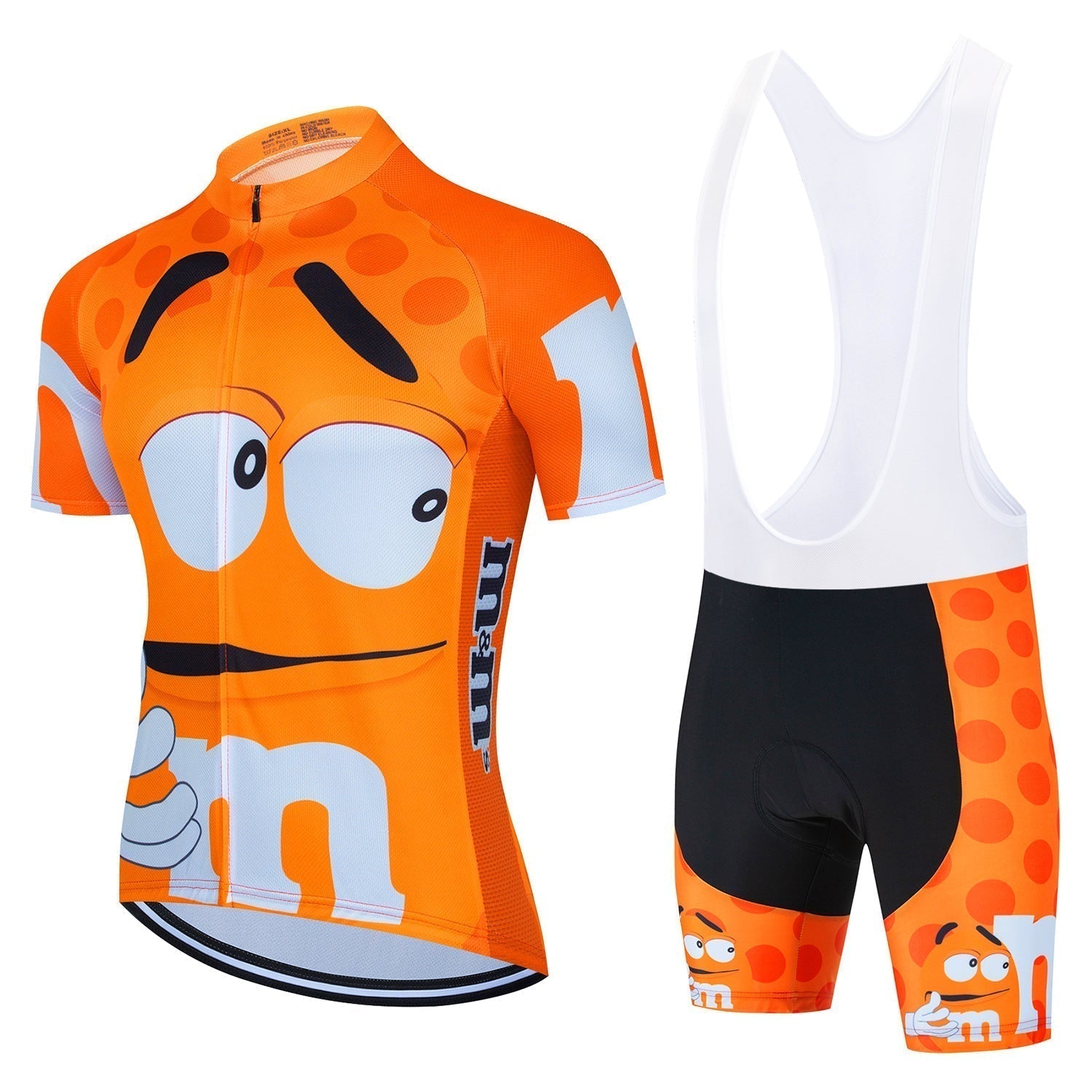 M&M - Professionele Korte Mouwen Wielerset