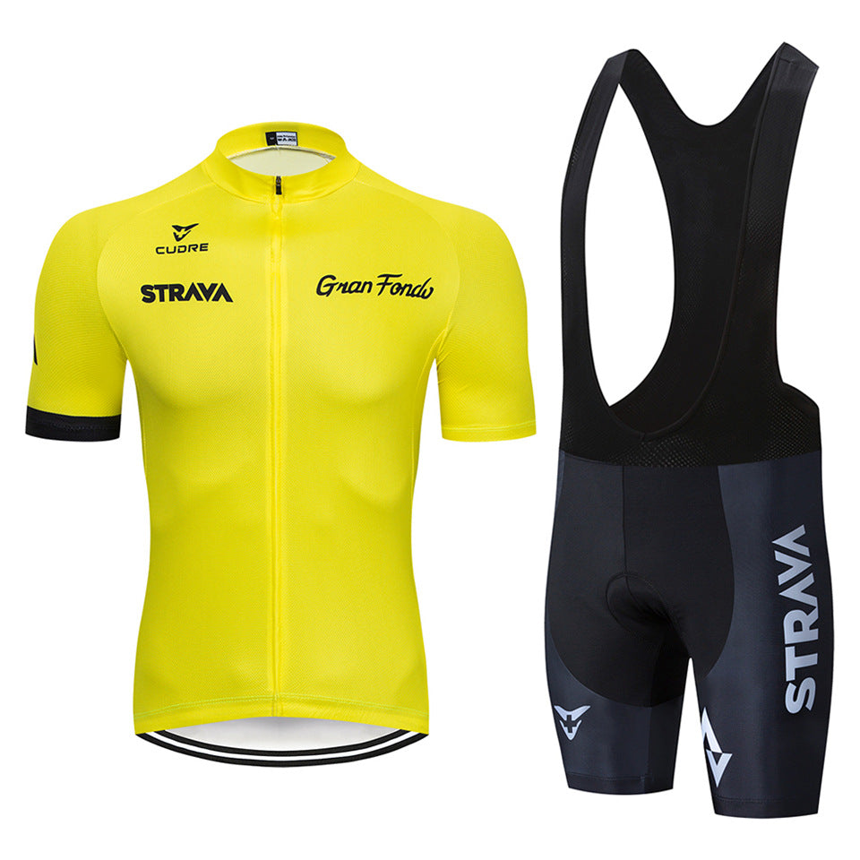 Strava - Professionele korte mouwen wielerset