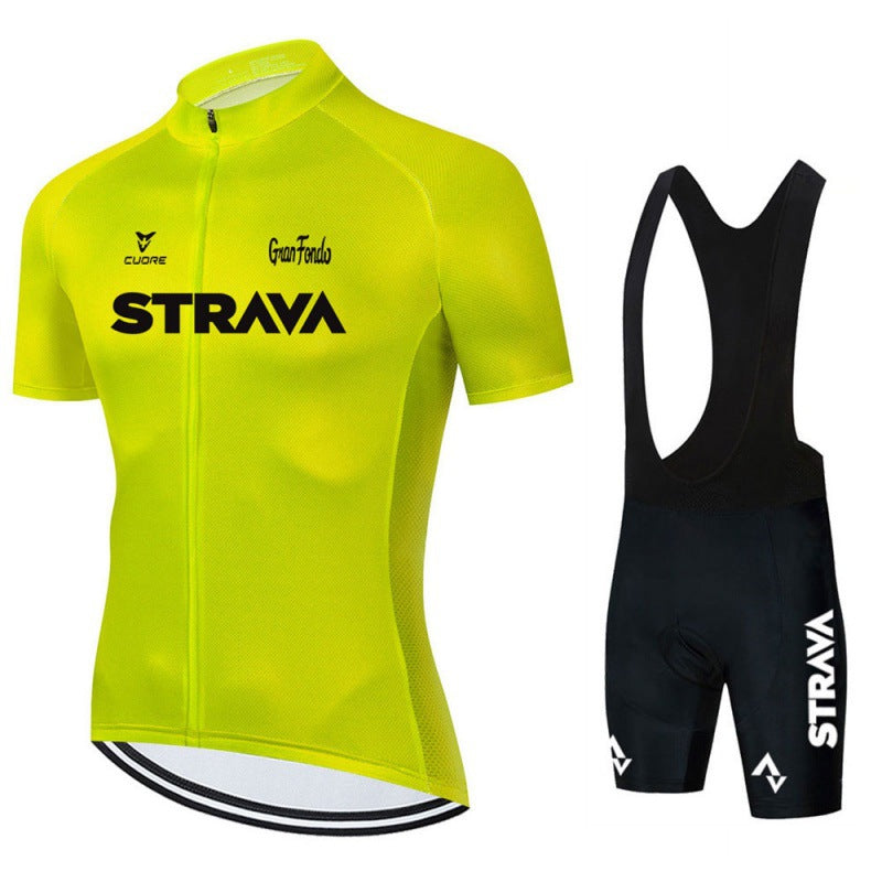 Strava - Professionele korte mouwen wielerset