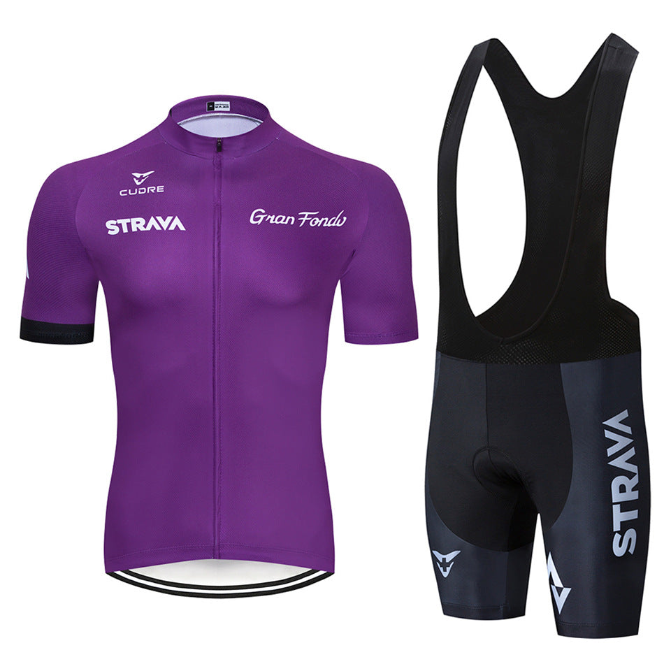 Strava - Professionele korte mouwen wielerset