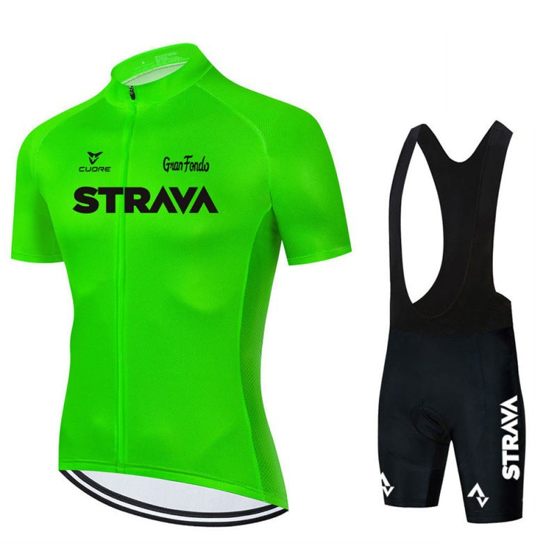 Strava - Professionele korte mouwen wielerset