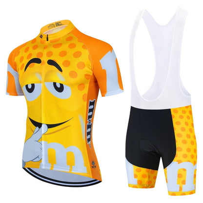 M&M - Professionele Korte Mouwen Wielerset