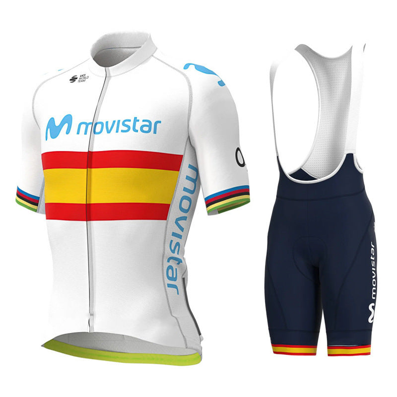 Movistar - Professionele Korte Mouwen Wielerset