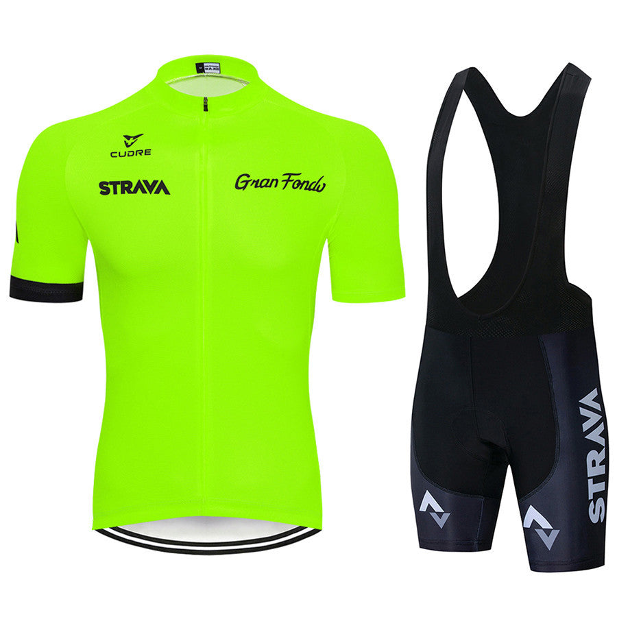 Strava - Professionele korte mouwen wielerset