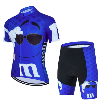 M&M - Professionele Korte Mouwen Wielerset