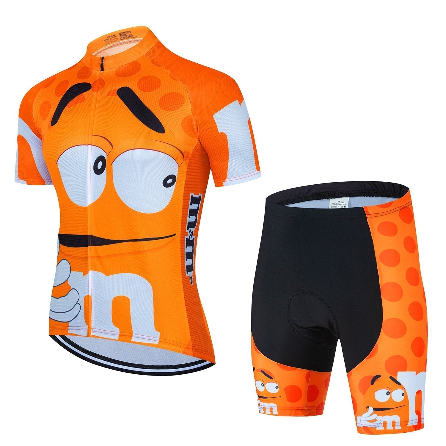 M&M - Professionele Korte Mouwen Wielerset