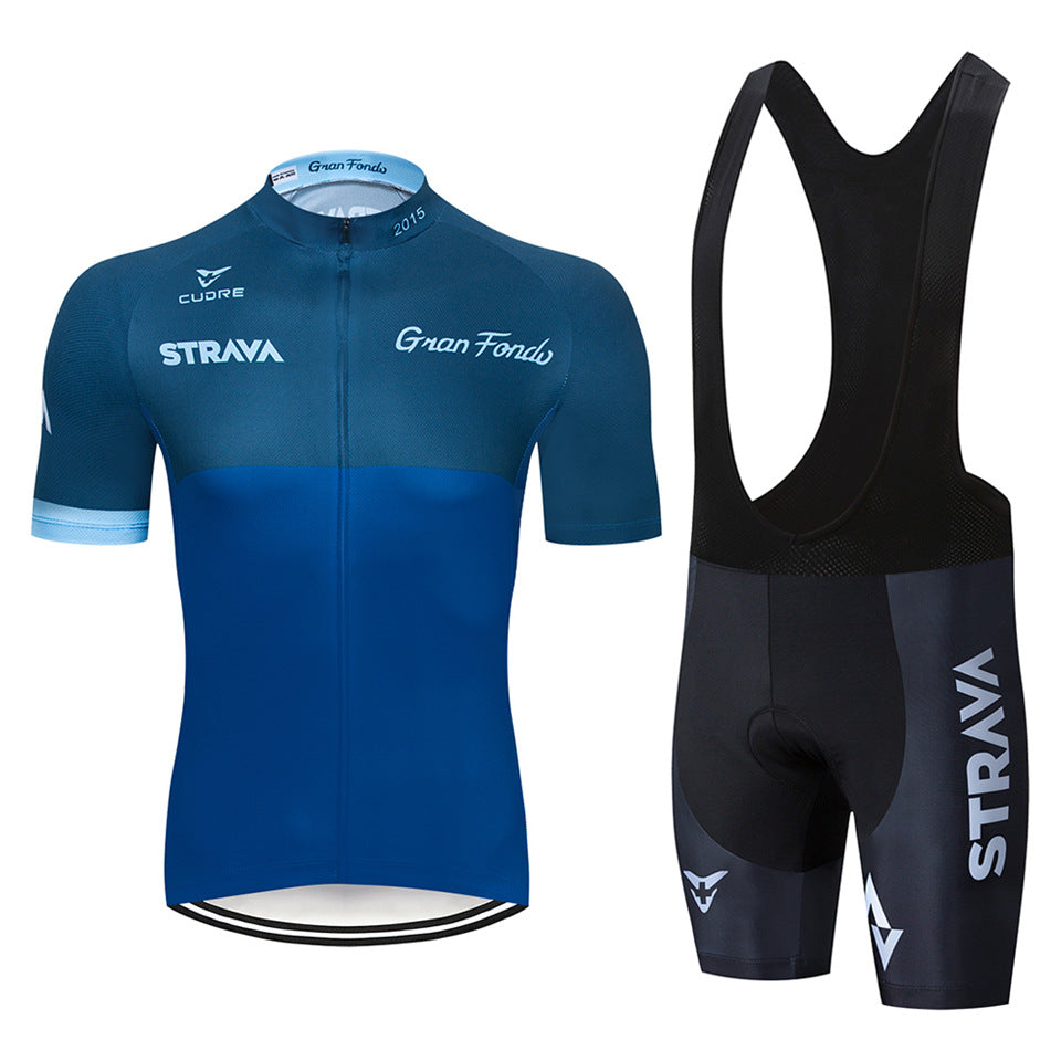 Strava - Professionele korte mouwen wielerset