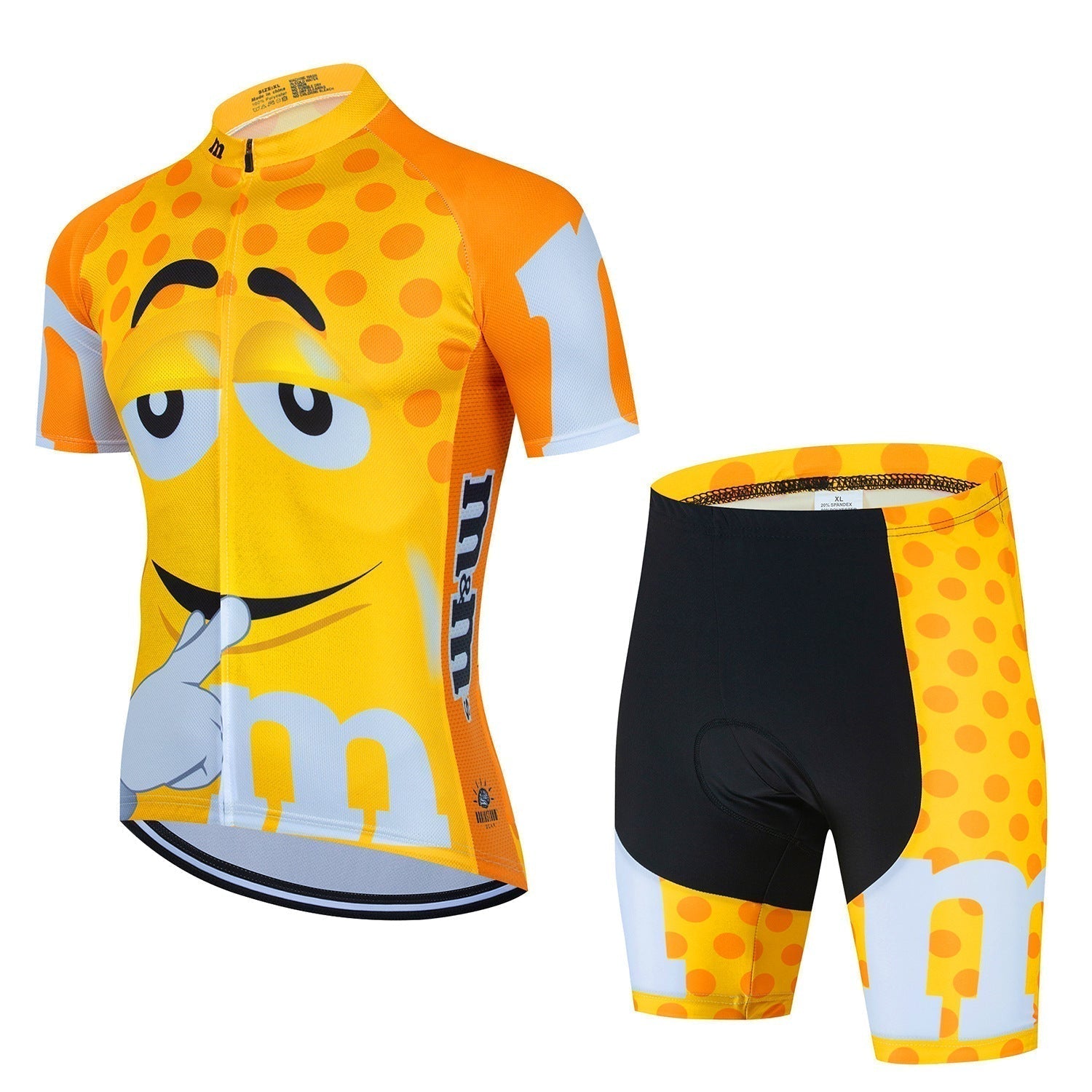 M&M - Professionele Korte Mouwen Wielerset