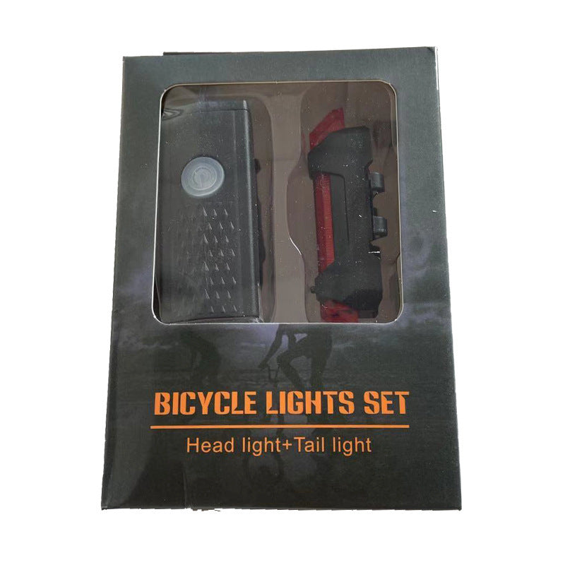 USB-oplaadbare MTB voor- & achterlamp