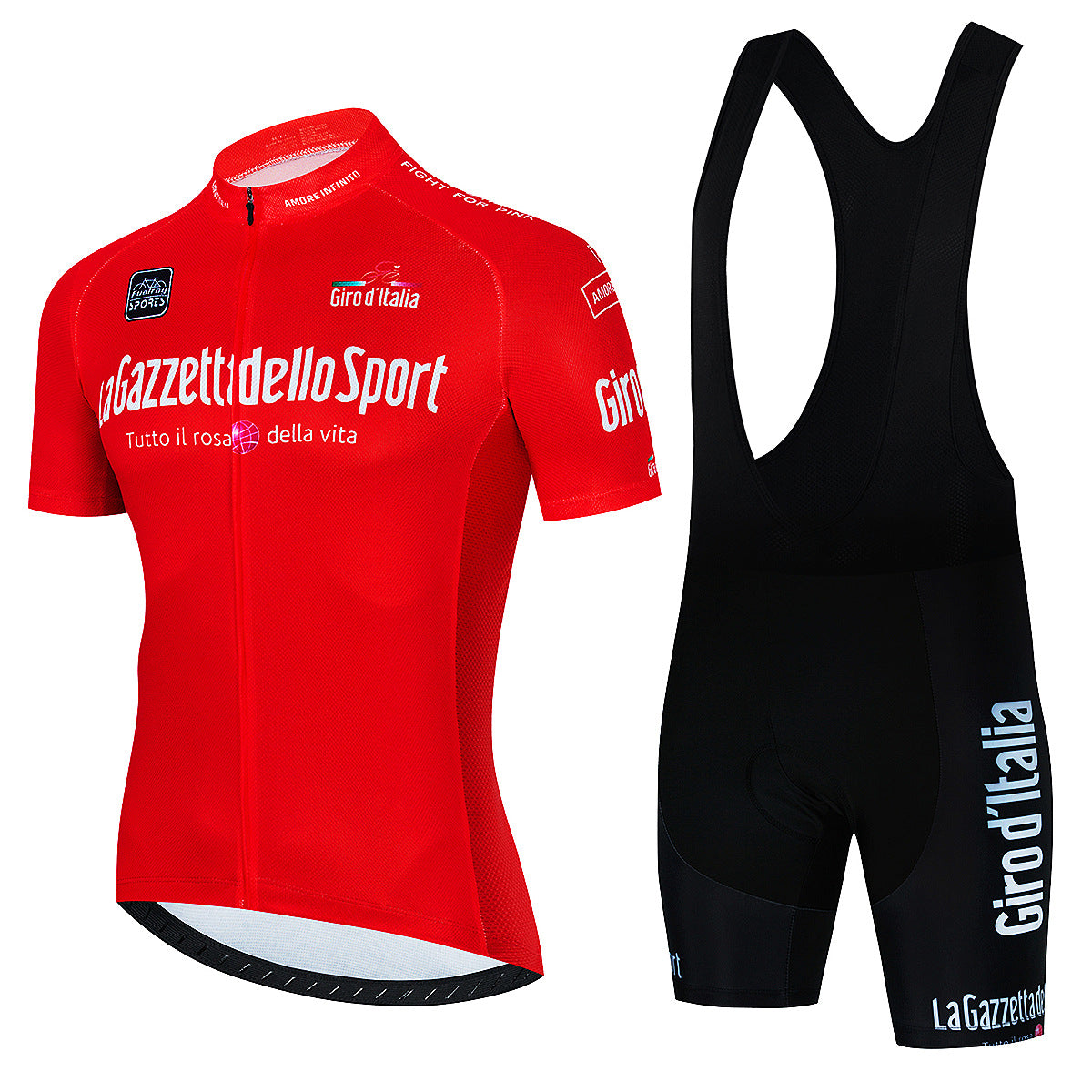 Giro di Italia - Professionele Korte Mouwen Wielerset