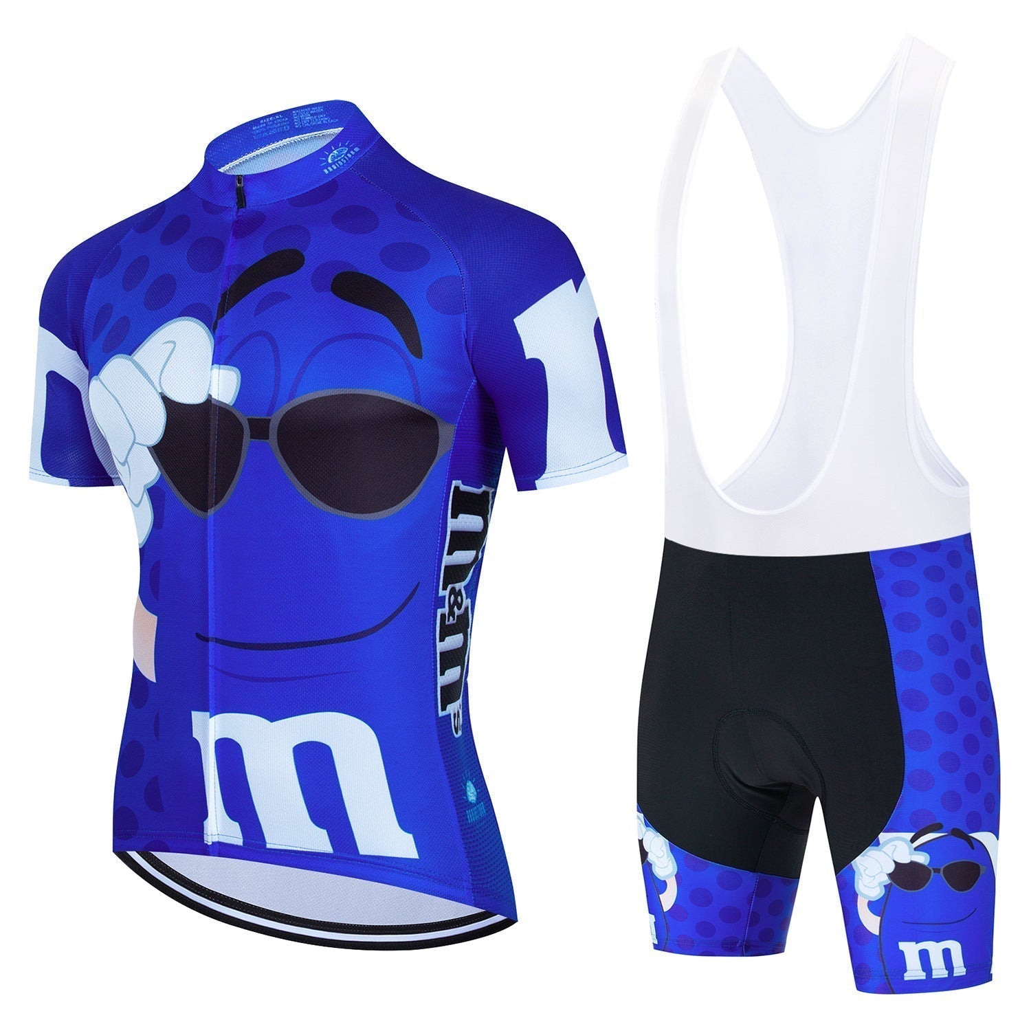 M&M - Professionele Korte Mouwen Wielerset