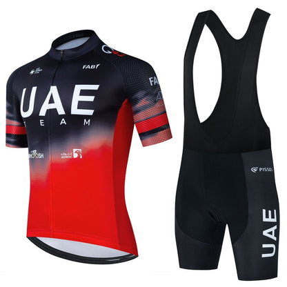 UAE - Professionele korte mouwen wielerset
