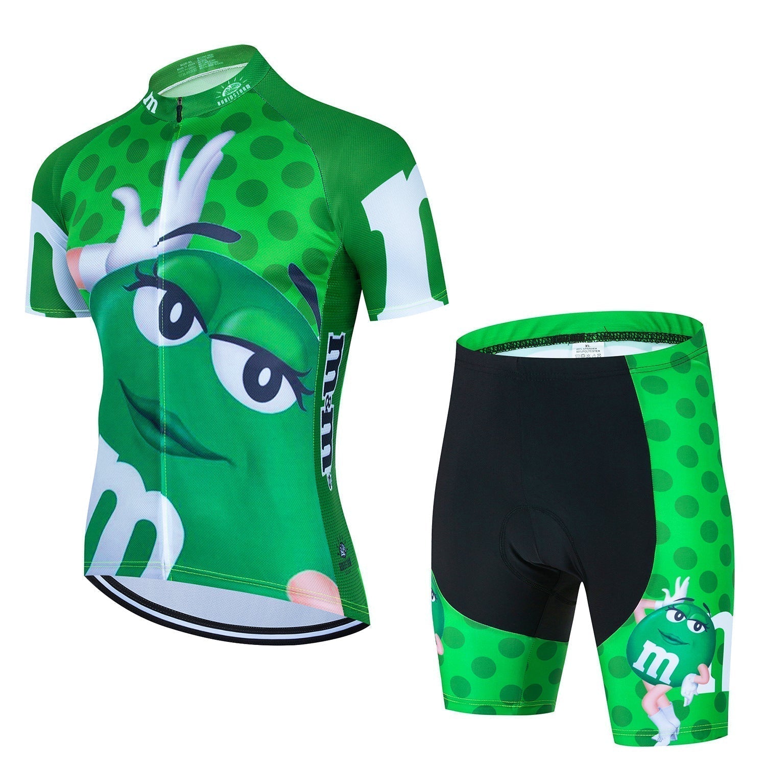 M&M - Professionele Korte Mouwen Wielerset