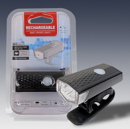 USB-oplaadbare MTB voor- & achterlamp