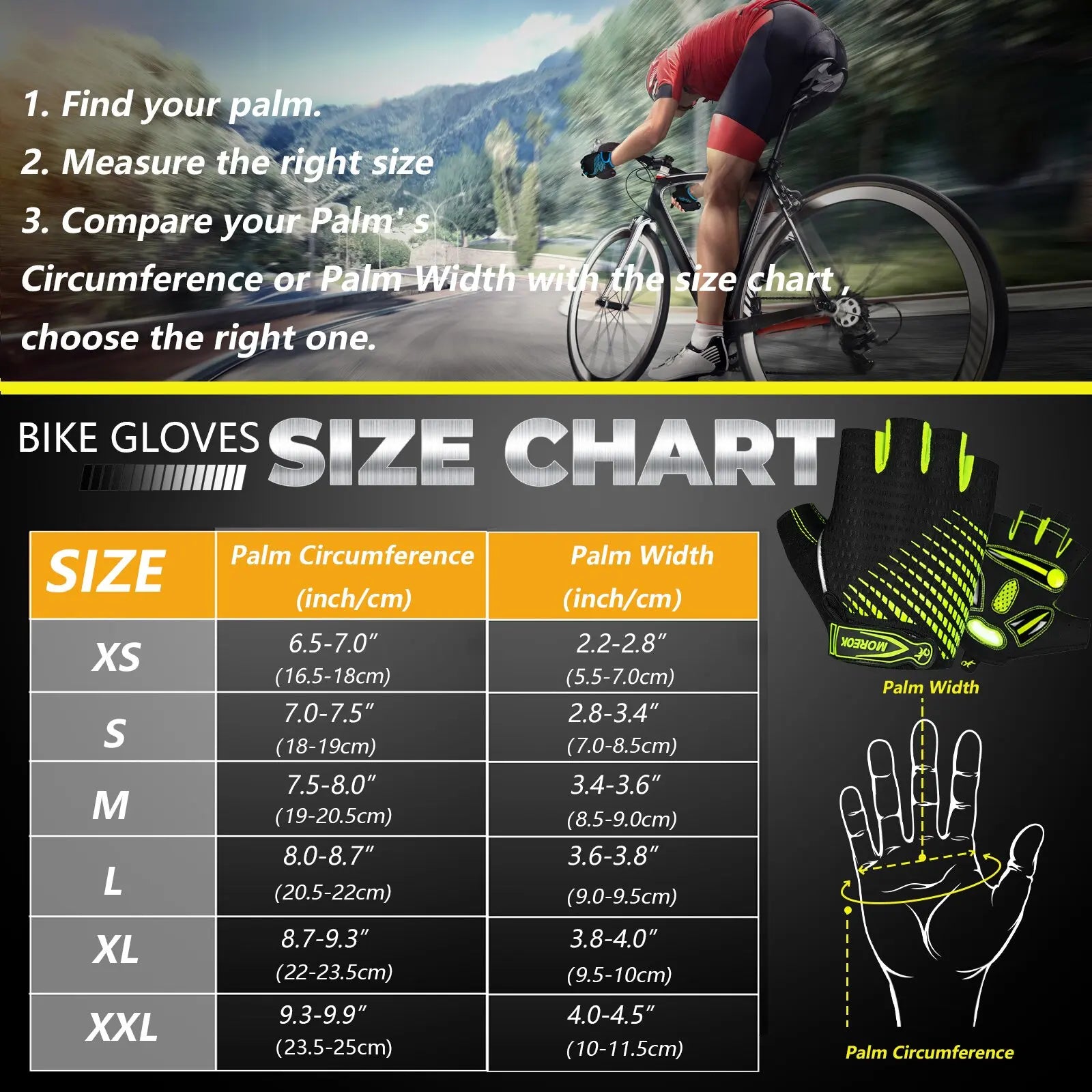 GripMax Fietshandschoenen