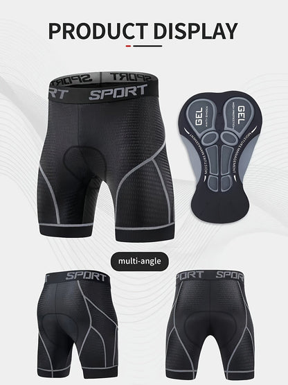 Heren Hoog Elastisch - Fietsshorts