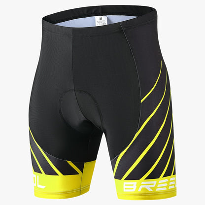 Heren Gel Gevoerde Ademend - Fietsshorts